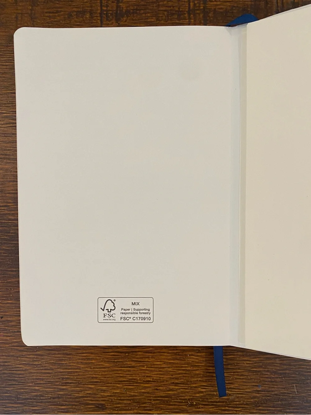 Boston Beer Co. Navy Embossed Journal with Elastic Band